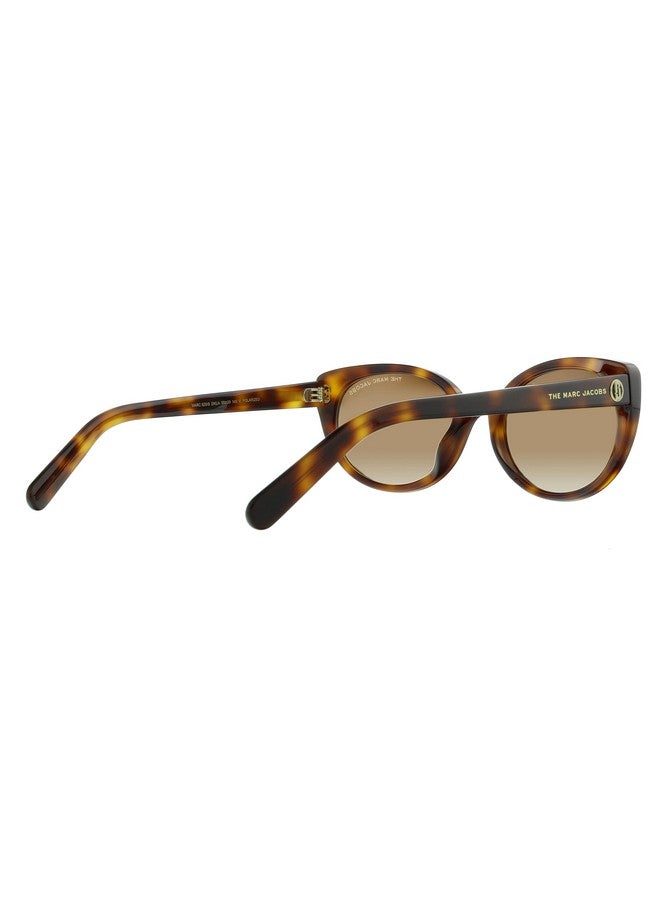 Marc Jacobs Gradient Brown Cat Eye Ladies Sunglasses Marc 525S 02Ik 55 - Image 5