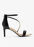ELLA Heeled Sandal With Metallic Strap