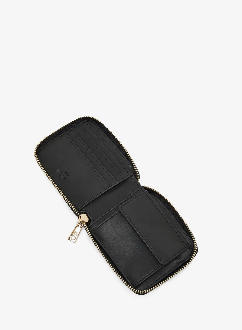 Love Moschino Logo bi fold wallets