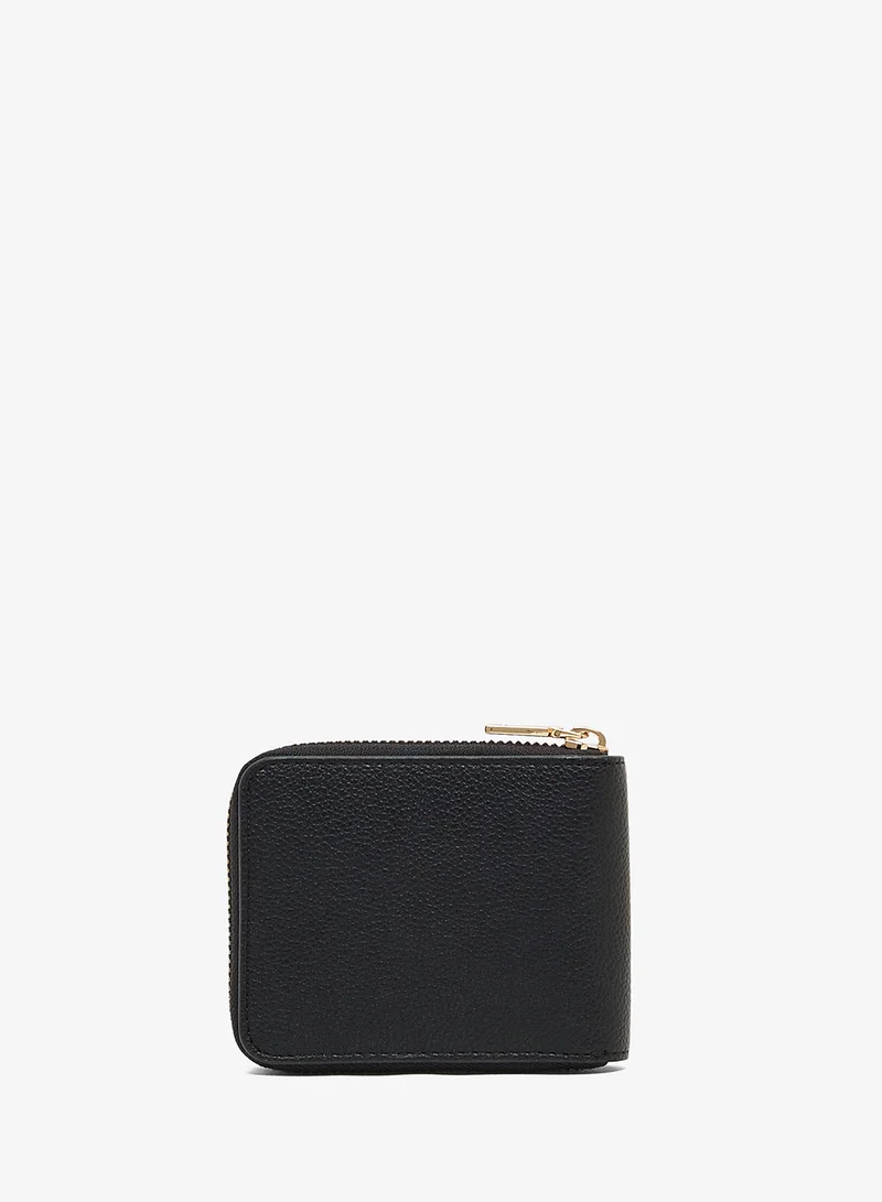 Love Moschino Logo bi fold wallets