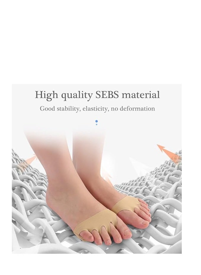 Spaceshoop Forefoot Pads Women Soft Metatarsal Pads Soft Gel Ball of Foot Cushions for Relieving Foot Fatigue  - Image 2