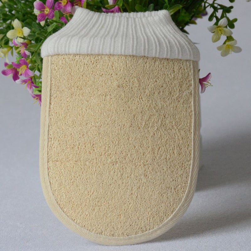 2pcs Natural Loofah Sponge Pads Bath Exfoliating Loofah Sponge for Shower and Spa - Image 5