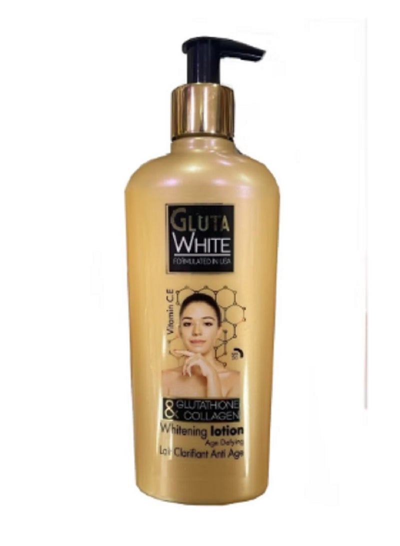 Gluta White Glutathione & Collagen Whitening Body Lotion 250ml - Image 1