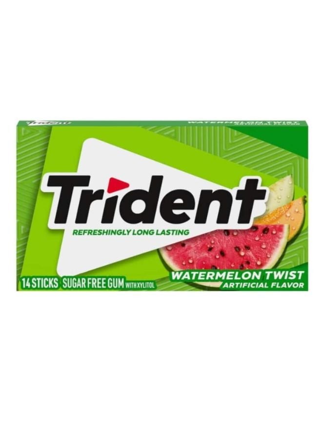 Trident Watermelon Twist Sugar Free Gum 26g