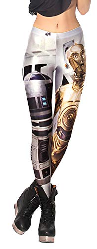 QZUnique Ankle Length Leggings Halloween Women's Footless Elastic Yoga Pants Digital Print Stretchy Tights - Image 5