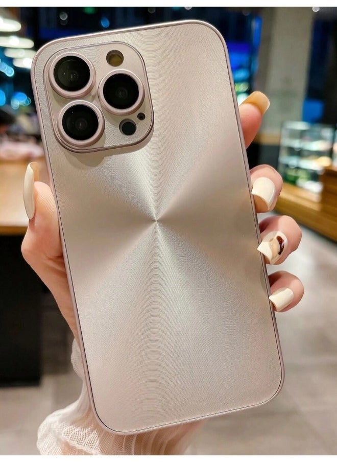ShebSheb - for iPhone 16 Pro Max Case, Glossy Coating Phone Cases with Camera Lens Protector Soft TPU Shockproof Protective Cover - Image 1
