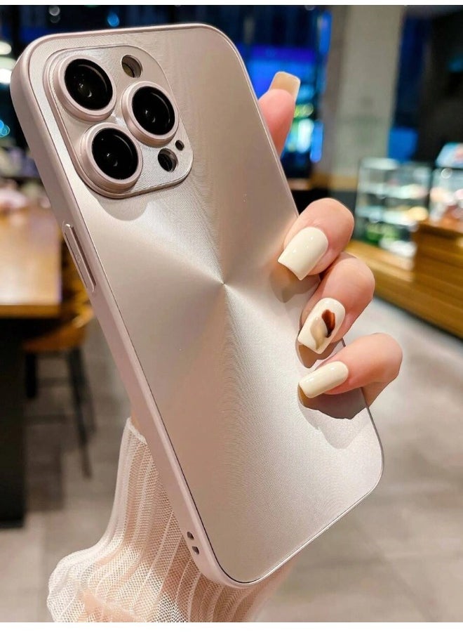ShebSheb - for iPhone 16 Pro Max Case, Glossy Coating Phone Cases with Camera Lens Protector Soft TPU Shockproof Protective Cover - Image 1