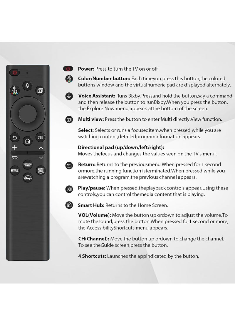 New Original Samsung Universal Remote Control with Shortcut Buttons - Image 5
