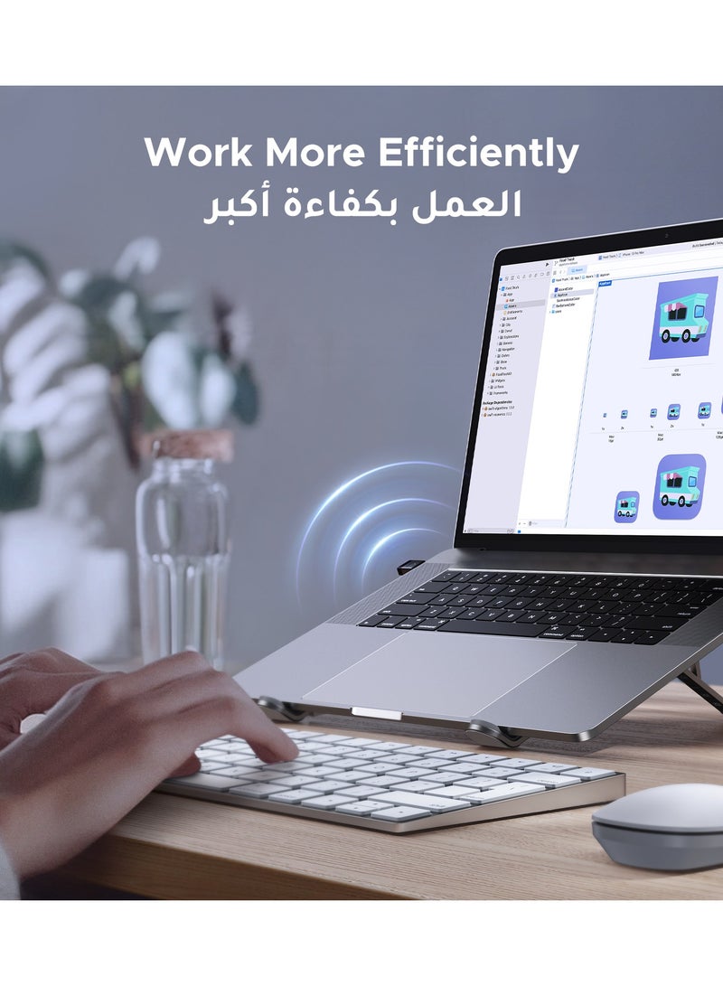 Ugreen Bluetooth 5.4 Adapter for PC, Bluetooth Dongle Plug and Play USB Bluetooth Receiver & Transmitter for Windows 11/10/8.1, Laptop, Keyboard, Mouse, Speaker, Headphone, PS5/Xbox/Switch Controller - Image 5