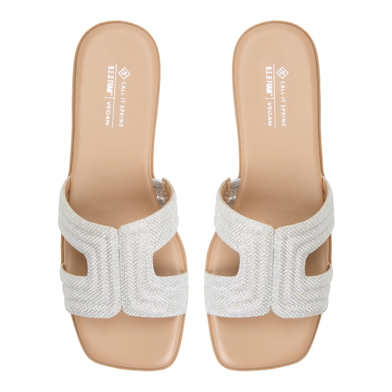 كول ات سبرنج صنادل مسطحة بأشرطة متعددة - Image 5