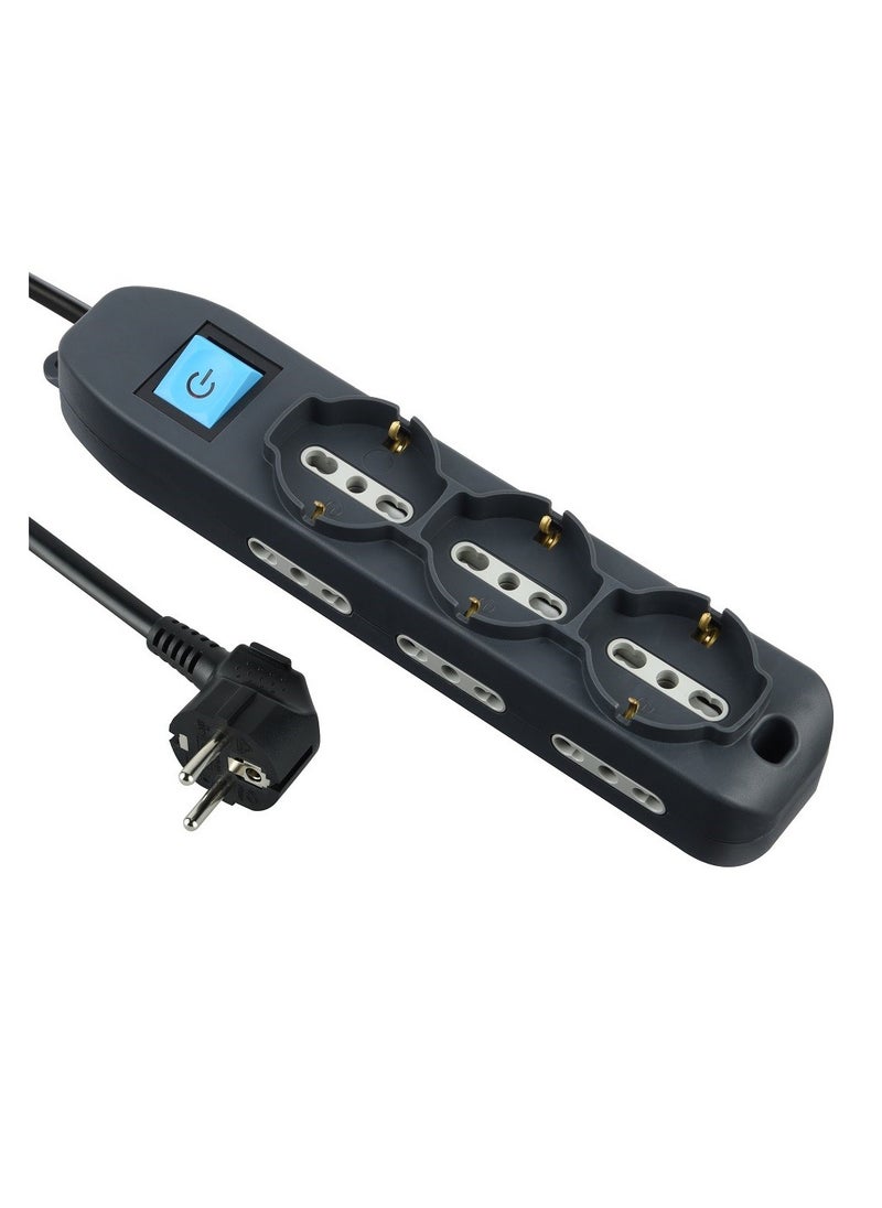 iLOCK Power Strip 9 outlets with Switch  - Image 1