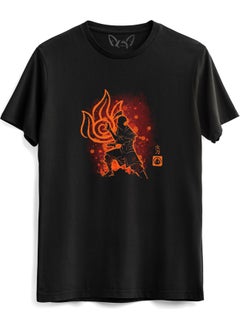 Alfa Tshirt Avatar The Last Airbender Anime Printed Black T-shirt  - Image 1
