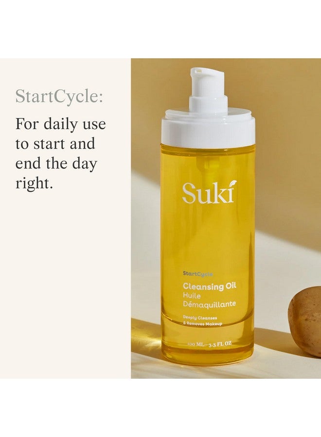 suki Cleansing Oil 4 Fl Oz Makeup Remover Facial Cleanser Prevents Breakout And Hydrates - Image 4