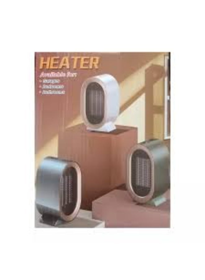 MAKS & CO. Energy-Efficient Portable Space Heater – Compact PTC Ceramic Heater with 2-Speed Fan for Home & Office Use - Image 3