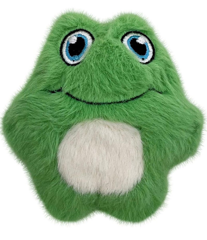 KONG Snuzzles Kiddos Mini Extra Small Dog Toy - Soft Plush Squeaky Toy for Small Dogs & Puppies (Frog/Pig/Duck Combo) - Image 4