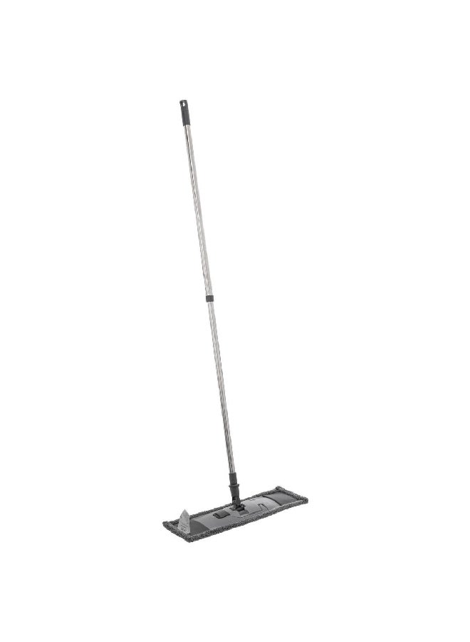 Five Simply Smart Lepratique Telescopic Microfiber Dust Flat Mop Grey 4 x 14 x 95.5 cm 117275 - Image 1