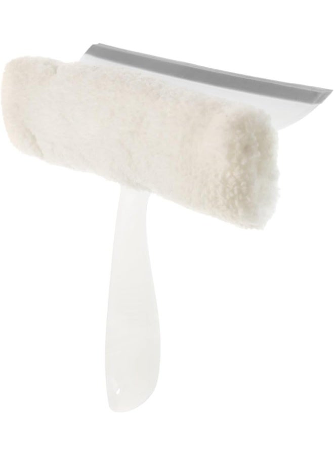 Apex Window Cleaner Wiper With Microfiber 25 Cm, White/Black, 20655, 25 X 27 X 7 - Image 1