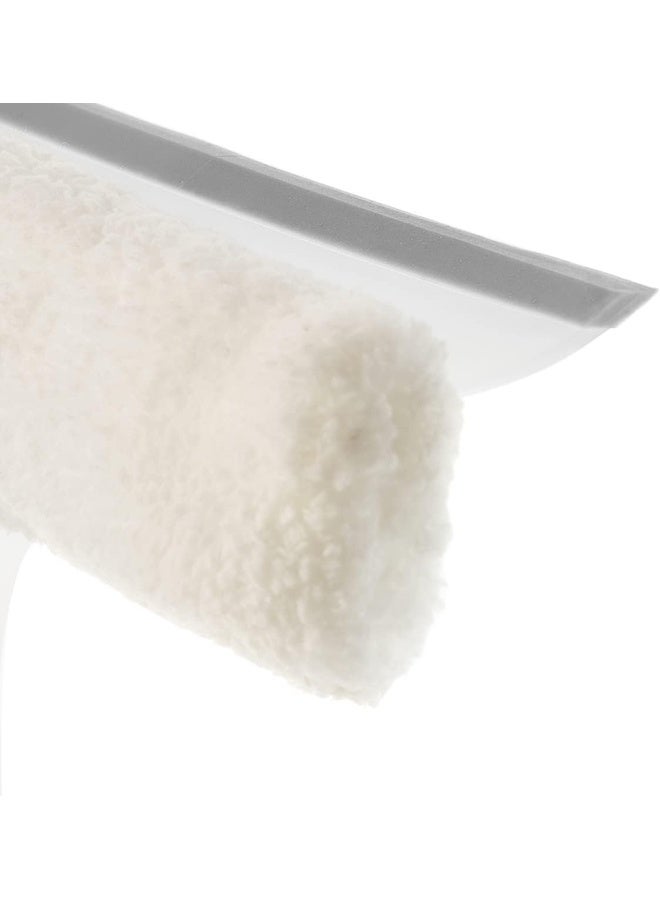 Apex Window Cleaner Wiper With Microfiber 25 Cm, White/Black, 20655, 25 X 27 X 7 - Image 5