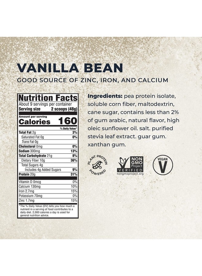 إيفولف مسحوق البروتين، نكهة الفانيليا المثالية، 20 جرامًا من البروتين، 1 رطل - Image 4