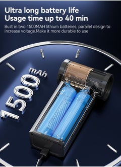BOOSTER BOLUOJUN Compressed Air Dusters, Turbo Jet Fan for Sand and Dust Removal, 35M/S Wind Speed  - Image 5
