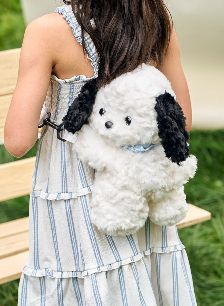 Little dog doll backpack, party bag, plush toy pendant, crossbody bag, children's birthday gift for both men and women  - Image 4
