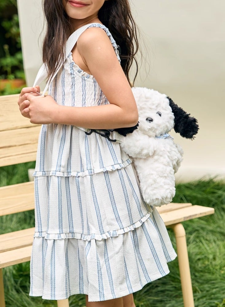 Little dog doll backpack, party bag, plush toy pendant, crossbody bag, children's birthday gift for both men and women  - Image 5