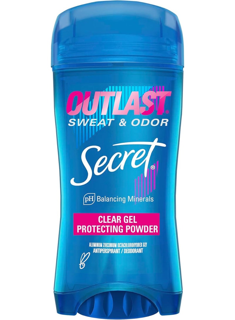 سيكريت مزيل العرق سيكريت اوت لاست للعرق والروائح الكريهة 2.6 اونصة منعش 24 ملليلتر للنساء - Image 1