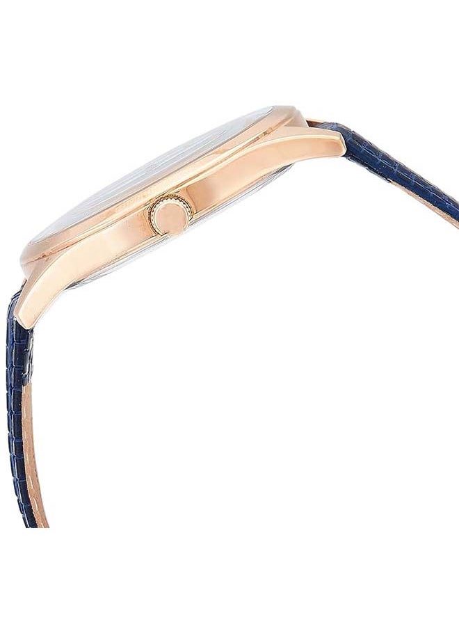 GUESS - Men's Analog Round Shape Leather Wrist Watch - 42 Mm - Image 1