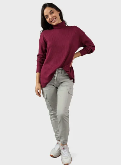 American Eagle Mock Neck Top