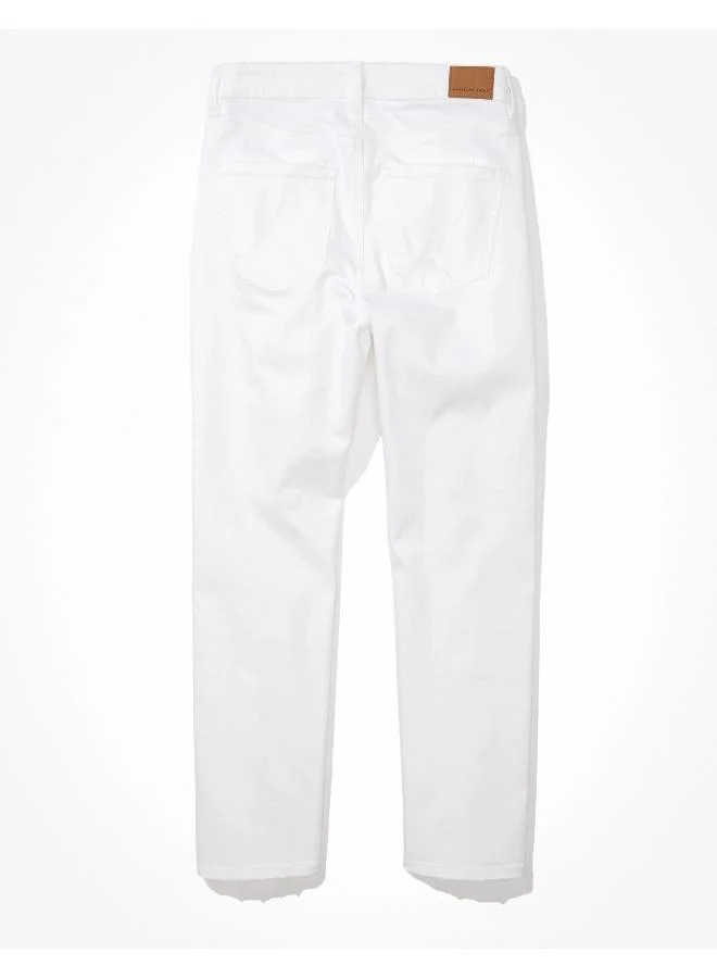امريكان ايجل AE Ripped Mom Straight Jean