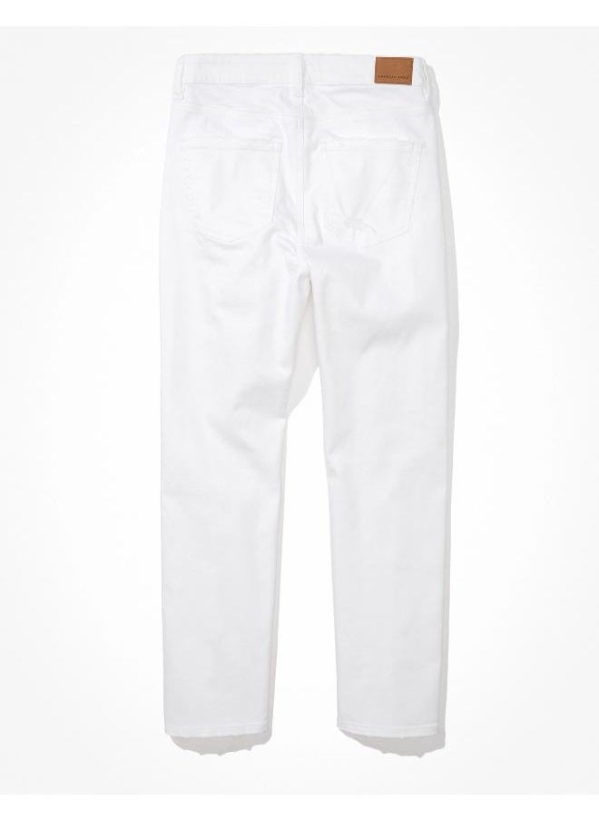 American Eagle AE Ripped Mom Straight Jean  - Image 4