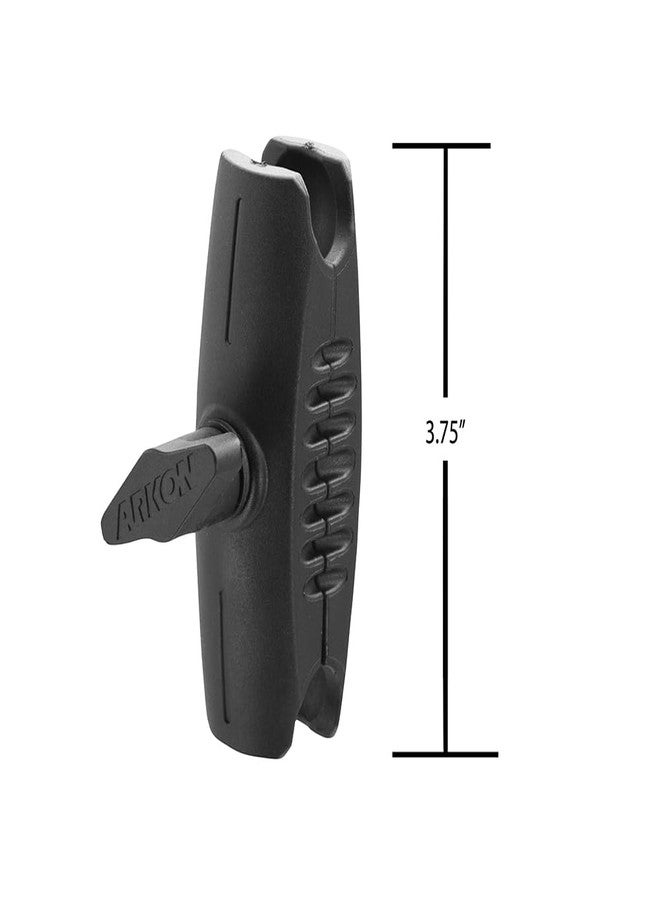 ARKON Mounts Robust Series 3.75" Composite Mount Shaft 25mm (1") Ball Compatible for Customizing Mounts & Pedestals Solid Reinforced Composite Construction Secure Tightening Knob - Image 4