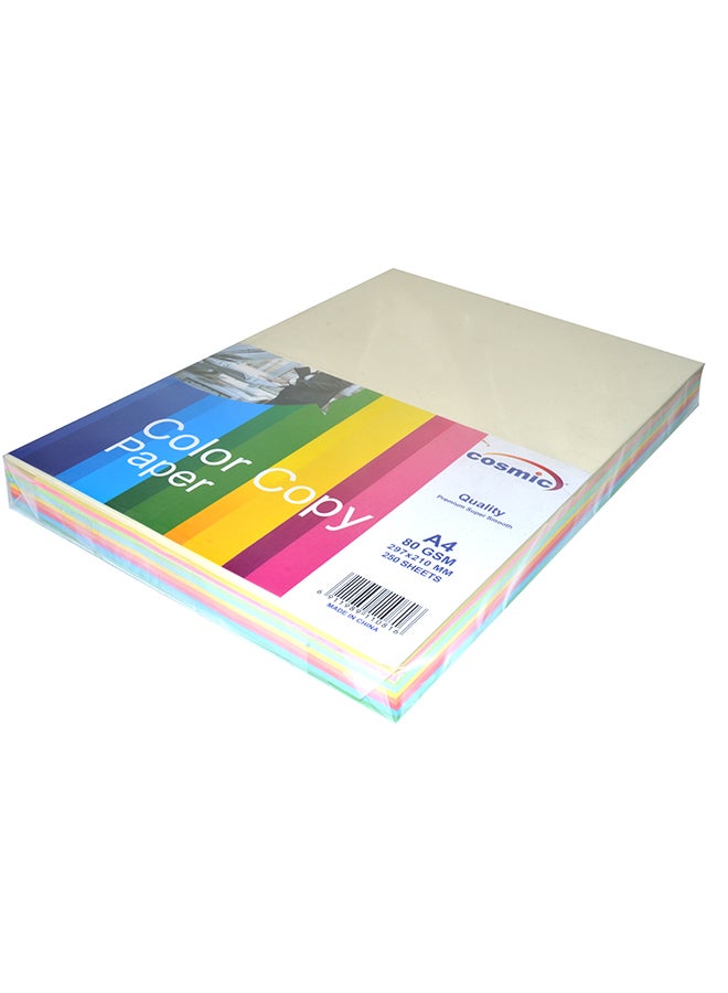 Cosmic ورق ملون كوني 250 ورقة 80 جرام - Image 3