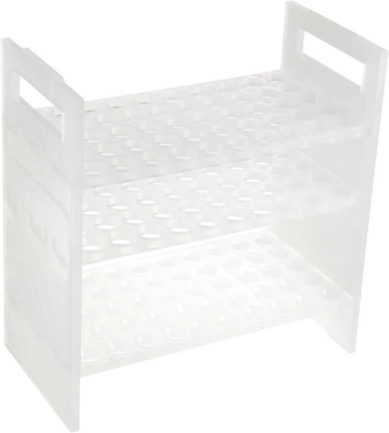 SP Bel-Art Pipette Rack, 16mm, 50-Place Capacity, Polypropylene – Durable, Space-Saving Laboratory Storage Rack for Secure & Organized Pipette Holding in Clinical, Research & Educational Labs