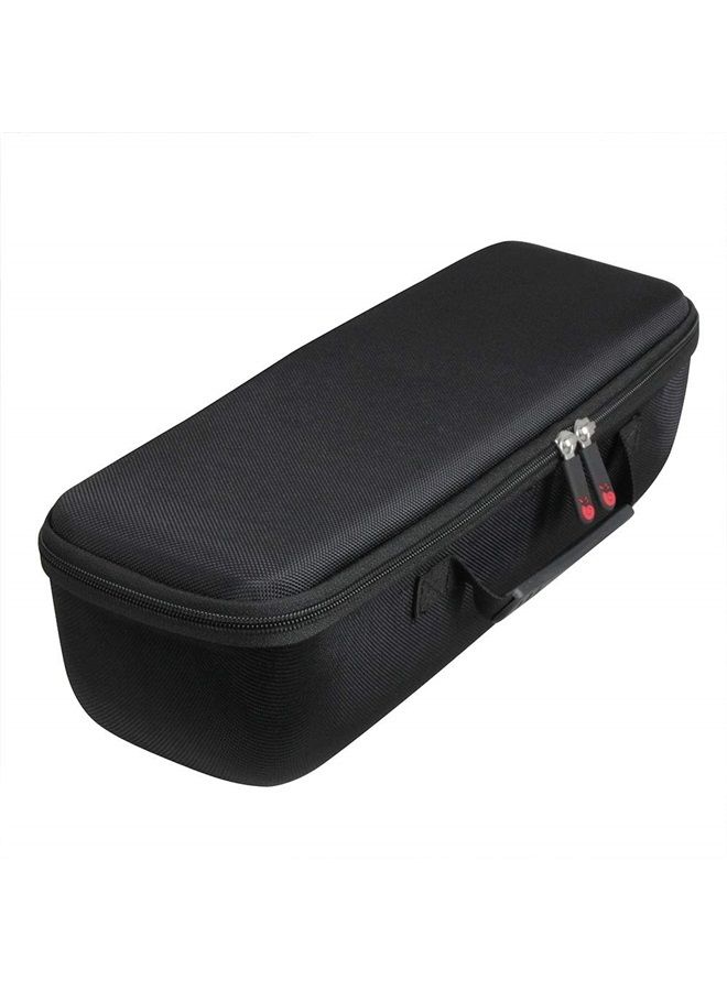 Hermitshell Travel Case for Revlon One-Step Hair Dryer and Volumizer Hot Air Brush (Black+Plum red) 