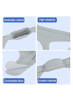 General Upgraded anti-snoring device, anti-snoring chin strap, adjustable and breathable chin strap, snoring solution for more comfortable and quiet sleep, and less snoring for men and women  - Image 3