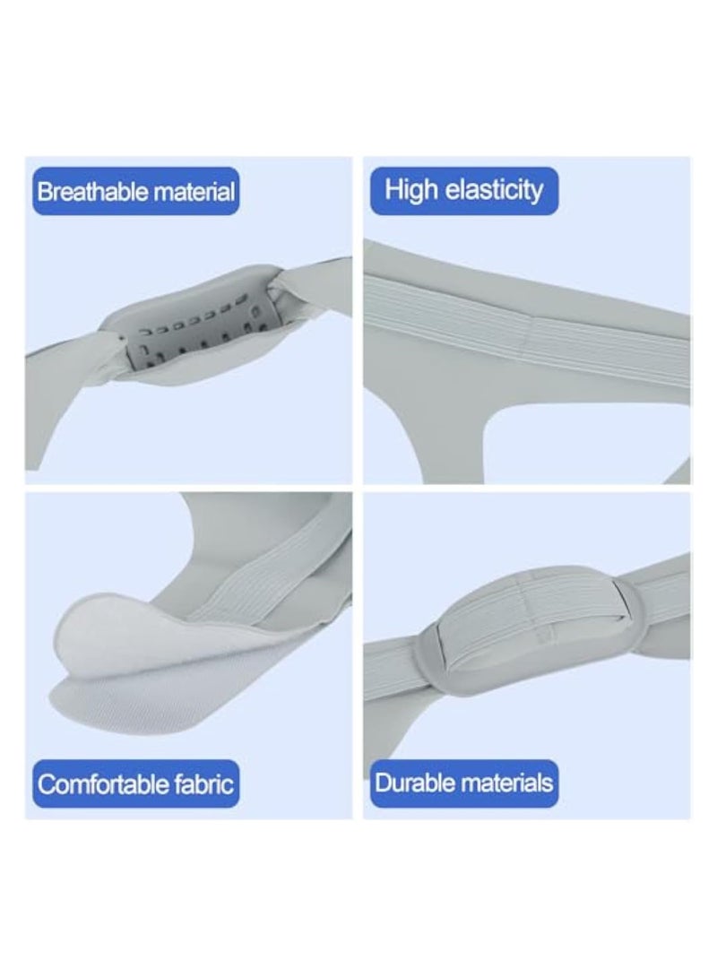 general Upgraded anti-snoring device, anti-snoring chin strap, adjustable and breathable chin strap, snoring solution for more comfortable and quiet sleep, and less snoring for men and women - Image 3