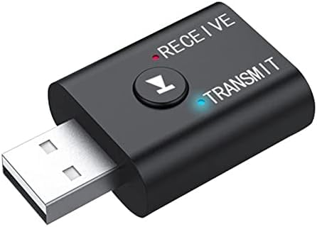 FANTIA Bluetooth 5.0 2 in1 Transmitter Receiver Converter Car Wireless Audio Adapter USB 3.5mm Aux for TV, Home Stereo, Car Stereo, Headphones, Speakers, PC - Image 2