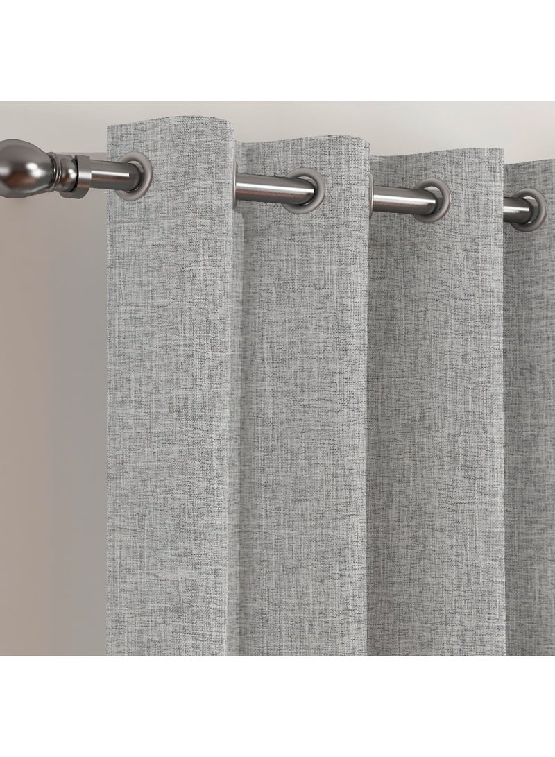Home Box Daisy 2-Piece Jacquard Curtain Set 300 x 140 cm  - Image 2