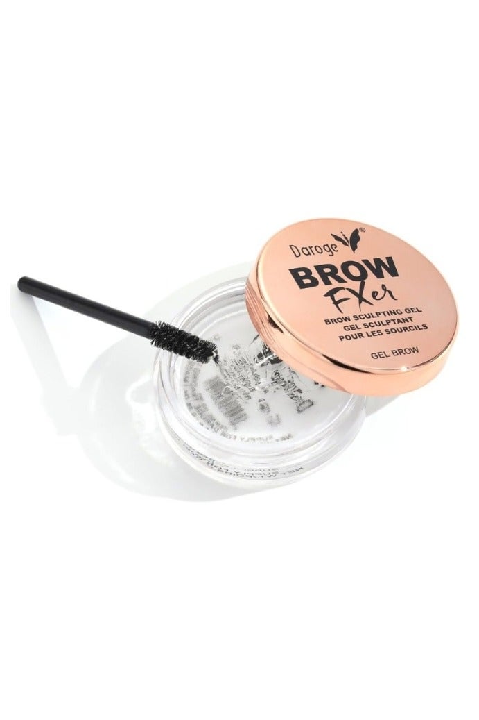 daroge Instant Brow Sculpting Clear Gel Eyebrow Style Clear Fixing Strong Invisible Brow Glue Brow Gel Eyebrow Shaping 8 Grams/0.28 OZ - Image 1