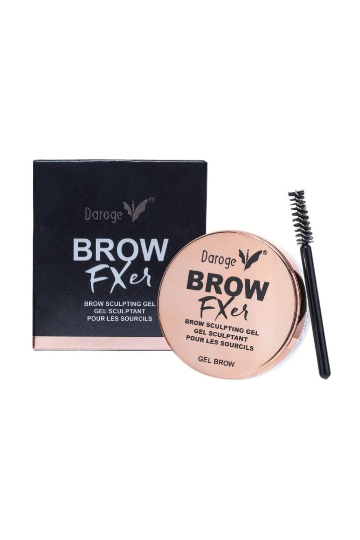 daroge Instant Brow Sculpting Clear Gel Eyebrow Style Clear Fixing Strong Invisible Brow Glue Brow Gel Eyebrow Shaping 8 Grams/0.28 OZ - Image 2