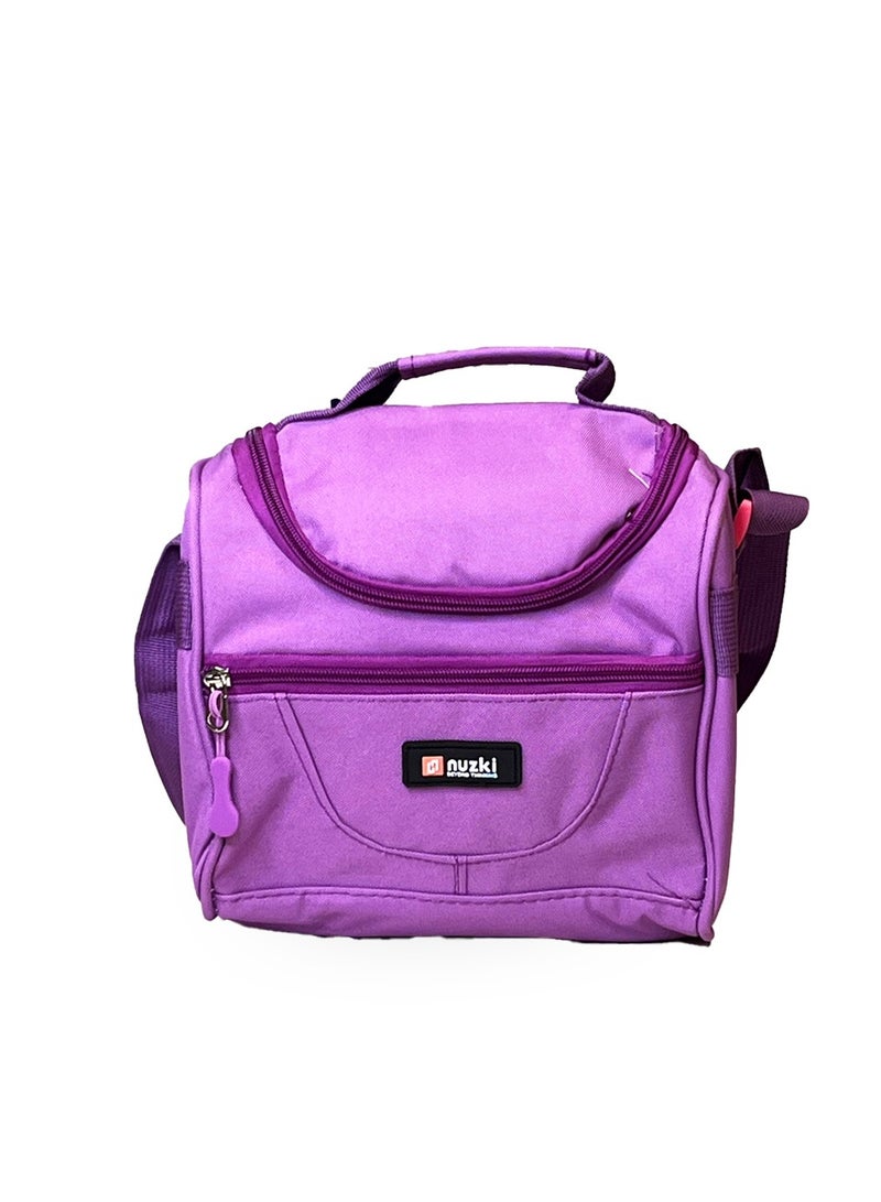 nuzki Nuzki Kids Insulated Lunch bag,Cooler Bag Travel Lunch Tote Bags With Adjustable Strap For School Children Student.  - Image 2