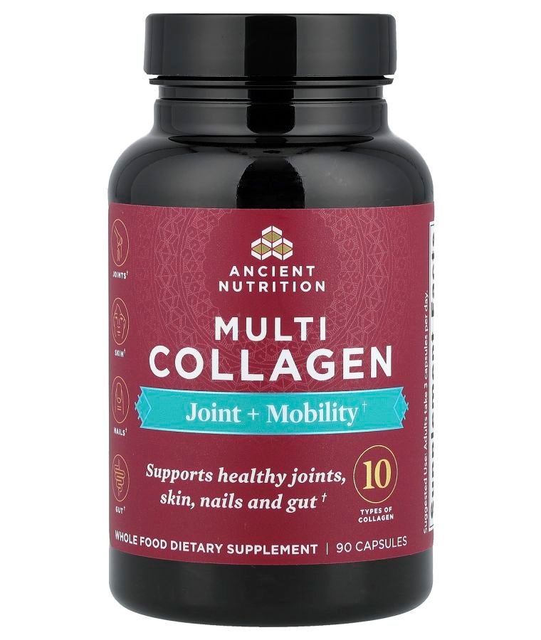 Ancient Nutrition Multi Collagen Joint + Mobility 90 Capsules