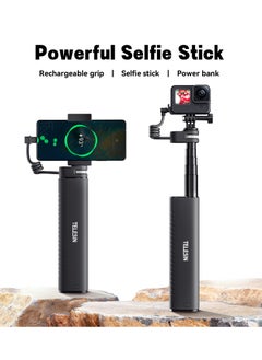 10000mAh Rechargeable Selfie Stick with USB-C Charging Cable for Action Cameras/ Phones - pzsku/Z47836E68B65BE0EFE3DCZ/45/_/1715681984/f264dd24-d50d-4c51-bfb9-5390d59c09ae