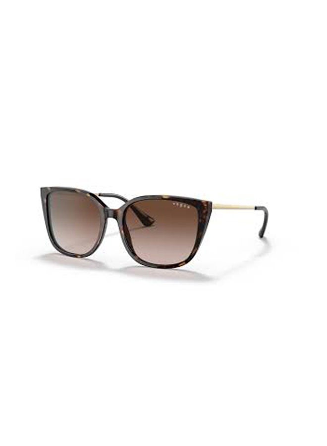 Vogue Full-Rimmed Cat Eye Sunglasses 5435SI,55, W656,13 - Image 2