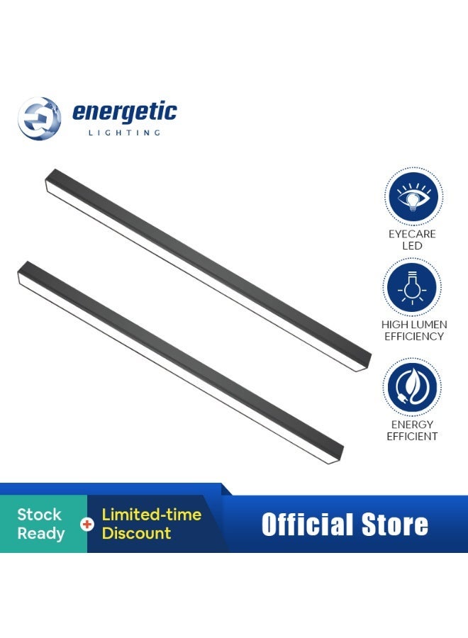 Energetic LED Fixed/Pendant Linear light MDL1007 50W 4000K IP20 High Efficiency For Meeting room & Supermarket & Office & Mall - Image 1