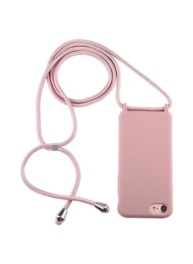 اس-توب جراب لهاتف iPhone 6s / 6، جراب واقٍ من مادة TPU بلون الحلوى مع حبل - Image 1