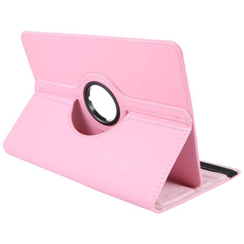 erorex For 8 Inch Tablet 360 Degree Rotation Litchi Texture Flip Leather Tablet Case(Pink) - Image 4