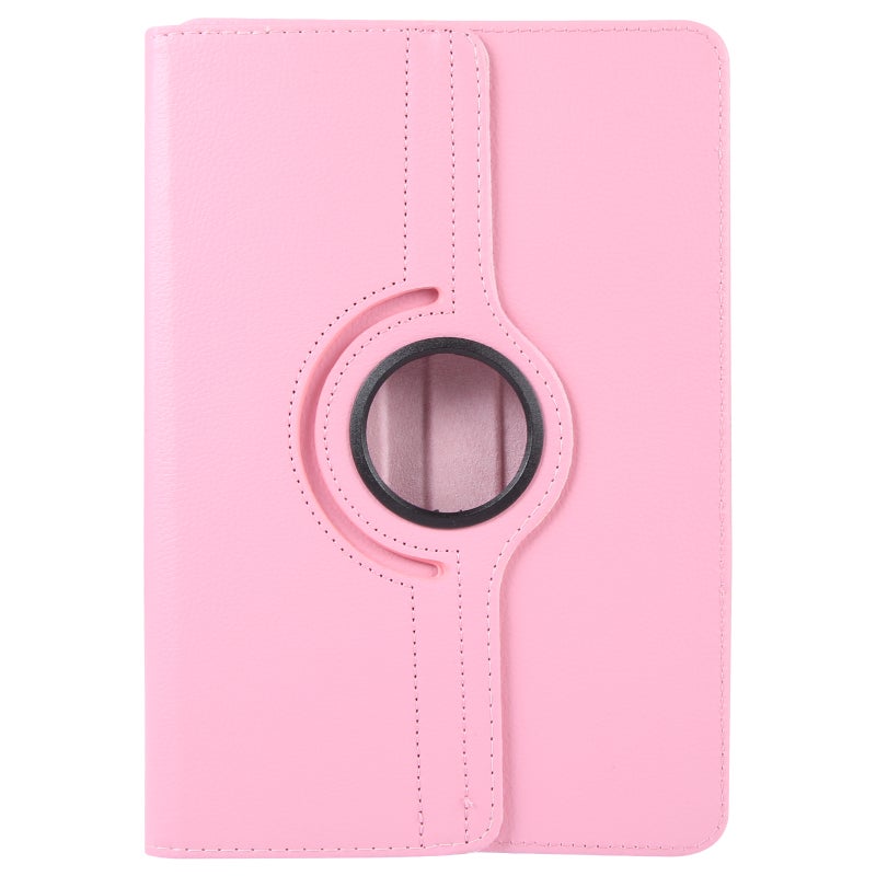erorex For 8 Inch Tablet 360 Degree Rotation Litchi Texture Flip Leather Tablet Case(Pink) - Image 3