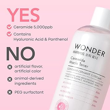 TONYMOLY TONYMOLY Wonder Creamide Mochi Toner Nourishing Hydrating Toner for Smooth Dewy Skin Enriched with Creamide Complex - Image 3